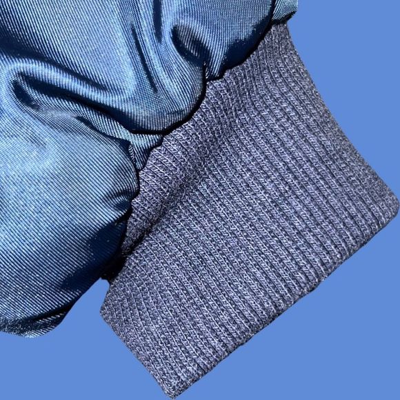 F&F Toddler Blue Bomber Jacket Size 24 Months - Picture 4 of 5